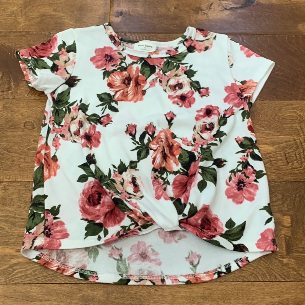 Girls Flower top